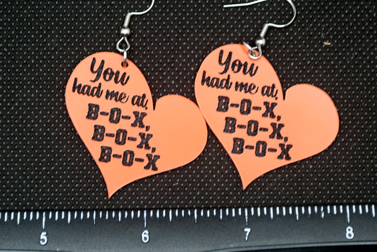 Buffalo Bandits "You had me at ....?" Earrings
