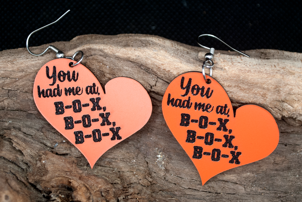 Buffalo Bandits "You had me at ....?" Earrings