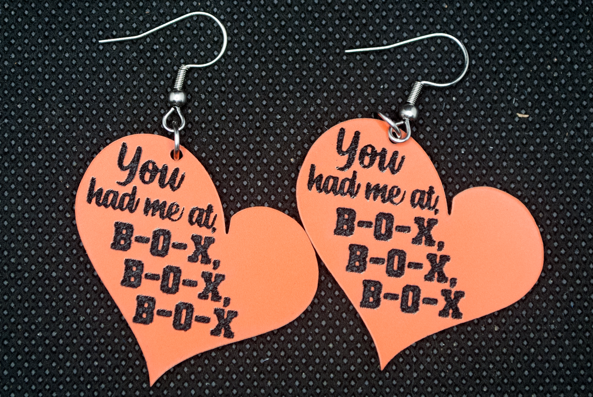 Buffalo Bandits "You had me at ....?" Earrings
