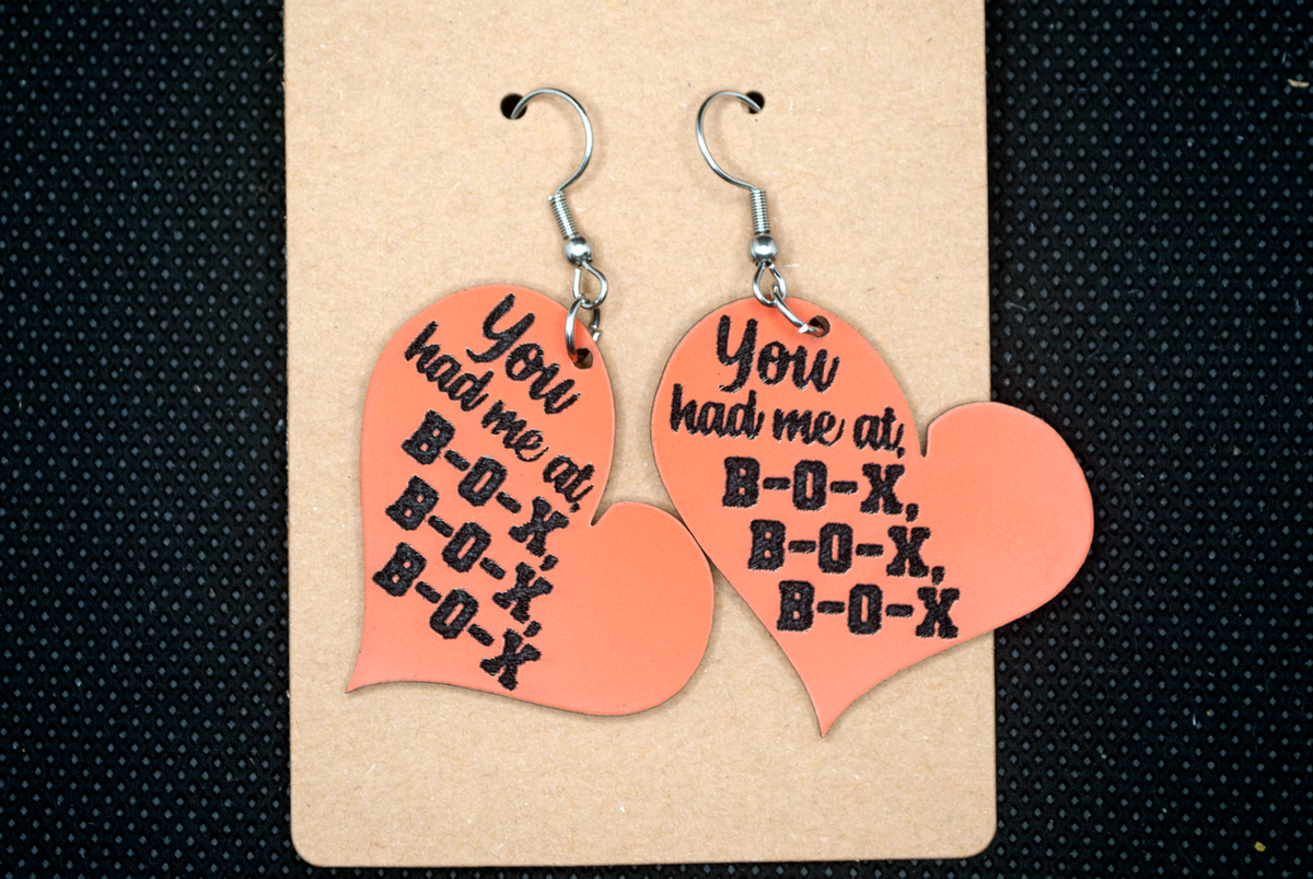 Buffalo Bandits "You had me at ....?" Earrings