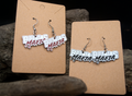 Bills Mafia Acrylic Earrings