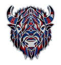 Buffalo Sports Bison head