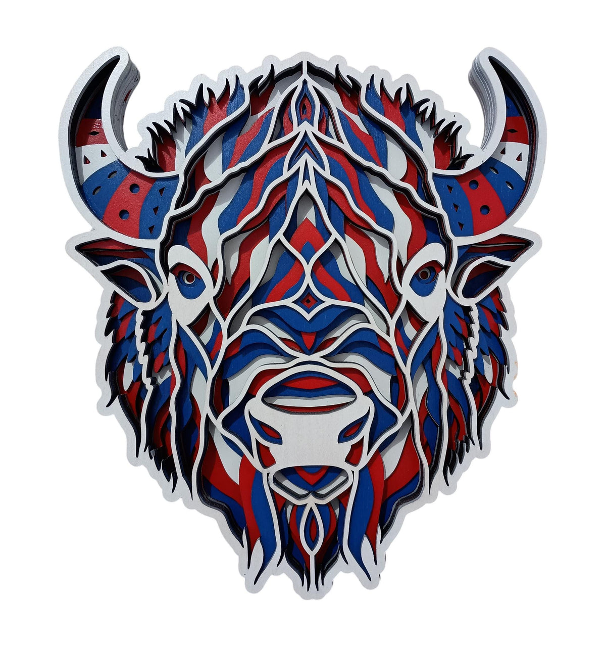 Buffalo Sports Bison head