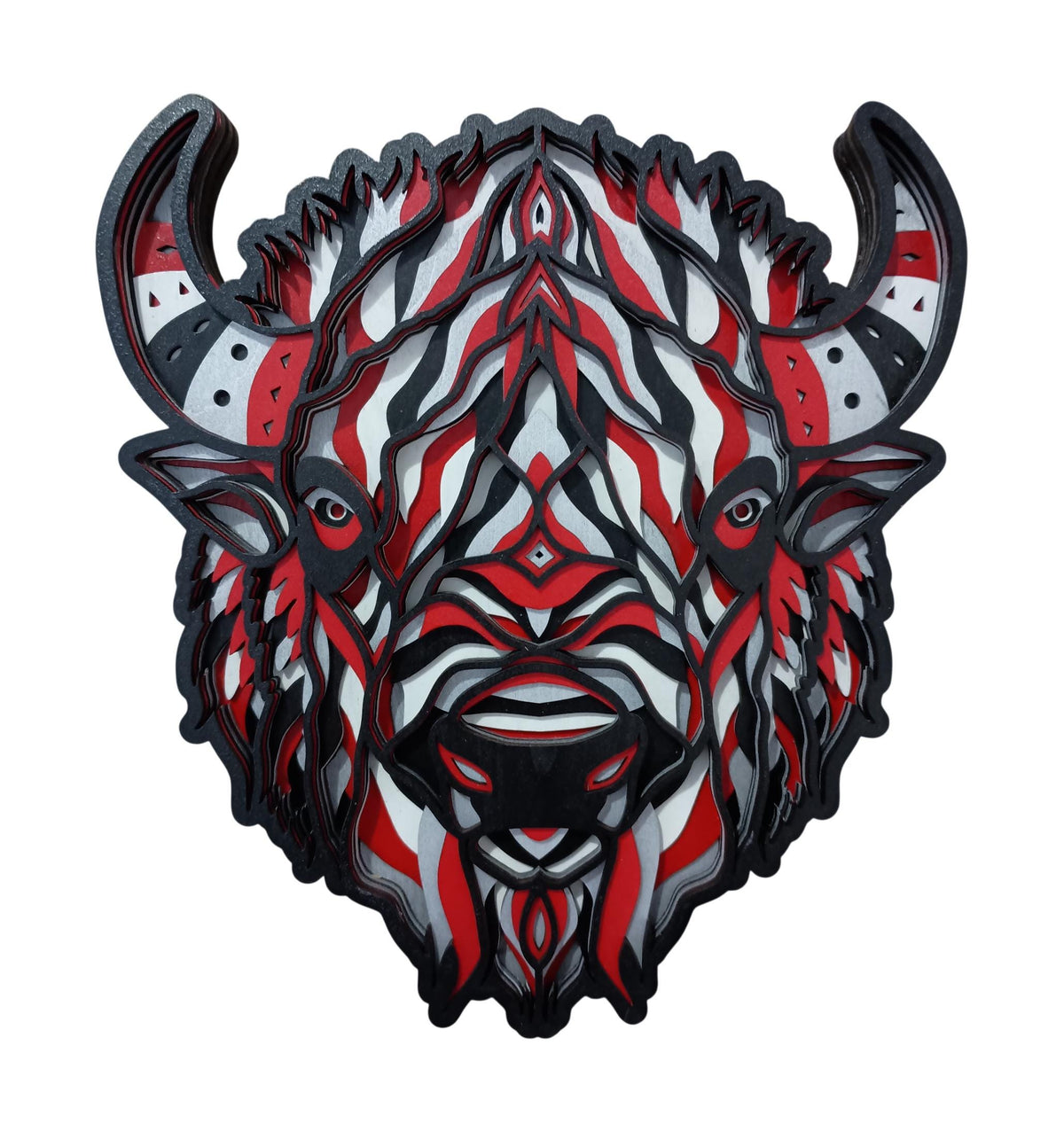 Buffalo Sports Bison head