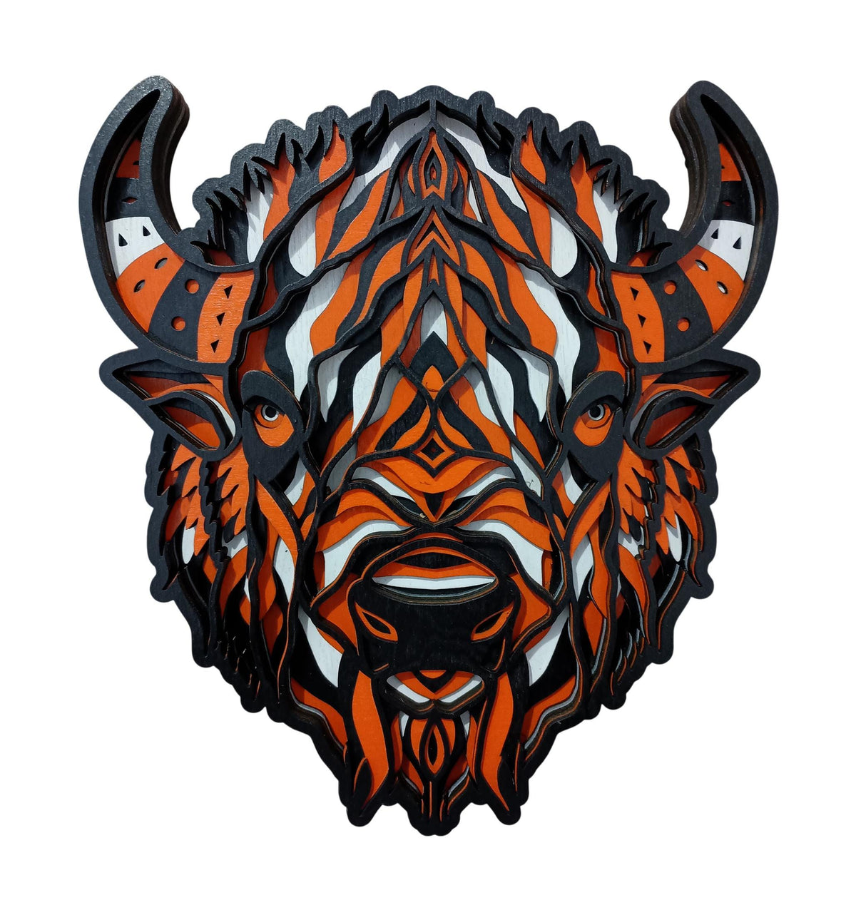 Buffalo Sports Bison head