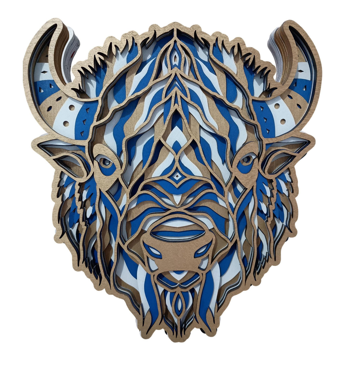 Buffalo Sports Bison head